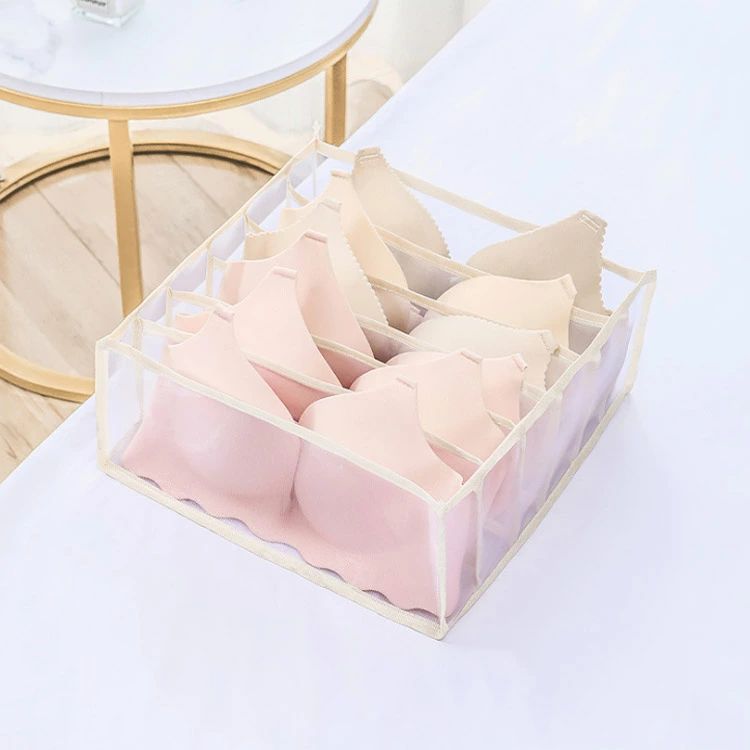 収納ボックス 3サイズ 9ポケット 7ポケット 仕切り ケース 収納ボックス タンス収納 ハイソックス収納 衣類収納 タイツ収納 ブラジャー収納 レギンス収納 Tシャツ収納ケース パンツ収納 収納ケース ズボン