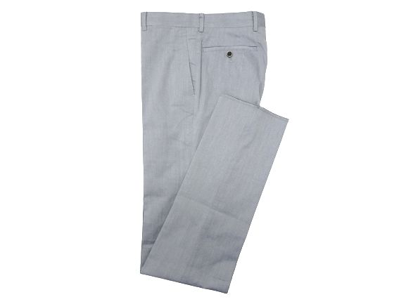 GIVERDYE BEST SELECTION ジバルディ 日本製 コットン混 ノータック スラックスパンツ 848P6034 ライトブルー 76▲005▼10927r15