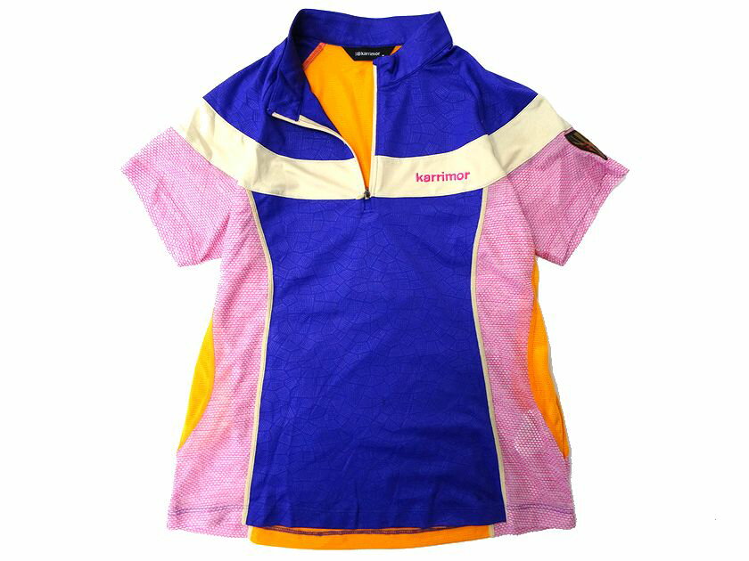 Karrimor カリマー ATB-UV+ ハーフジップ プルオーバー ストレッチシャツ インナーウェア レディース 1KAHSM45593 ブルーパープル 90-01 100-0▲010▼20817r12(4)