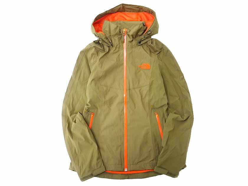 THE NORTH FACE ノースフェイス 防水 撥水 HYVENT ストレッチ パッカブル ジャケット マウンテンパーカー ウィンドブレーカー NFJ2HF84 ブラウンカーキ 80(S) ▲026▼20804r02