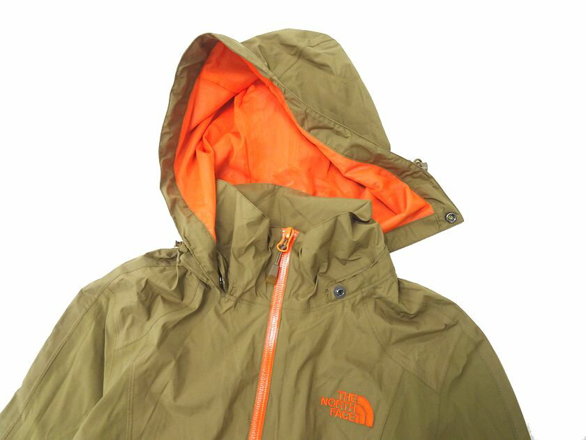 THE NORTH FACE ノースフェイス 防水 撥水 HYVENT ストレッチ パッカブル ジャケット マウンテンパーカー ウィンドブレーカー NFJ2HF84 ブラウンカーキ 80(S) ▲026▼20804r02