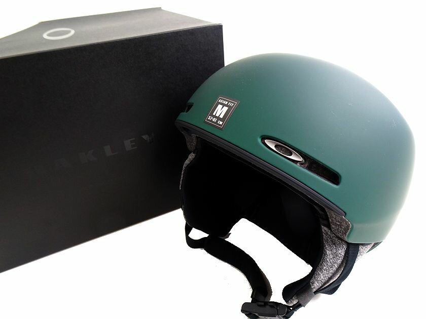 OAKLEY オークリー MOD1 AsiaFit BOAフィットシステム搭載 スキー スノーボード スノボヘルメット 99505A 定価1.3万 グリーン M ▲036▼20201r05