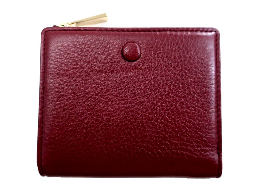 Rakuten - OAD NEW YORK EVERYWHERE MINI WALLET 本革 二つ折り レザー ミニウォレット 財布 OAD102 定1.9万 ボルドー▲018▼20713k22