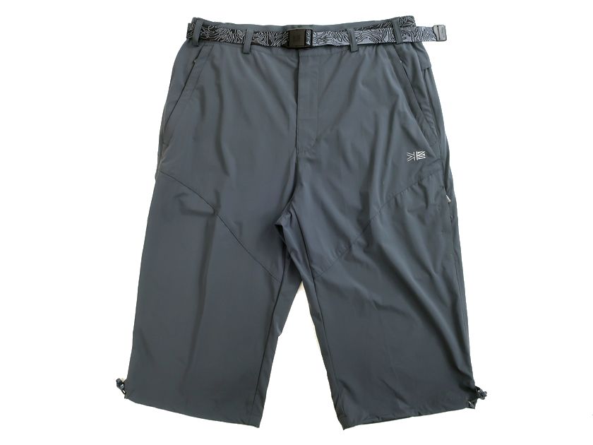 Karrimor カリマー X-tension+ ClitexSP ベルト付 ストレッチ クロップド トレッキングパンツ 登山 1KAPNM1018 グレー 76-01 81-02▲010▼20819k20