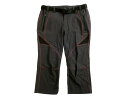 Karrimor カリマー CORETECH PERFORMANCE ベルト付 メランジ調 ナイロン ストレッチ トレッキング クロップドパンツ ショートパンツ...