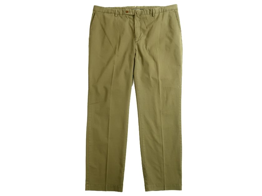 Rakuten - HACKETT LONDON ハケット ロンドン SANDERSON TLRD CHINO 製品染め コットン ストレッチ トラウザーズ チノパンツ HM211375 定1.9万 ミリタリーオリーブ 40R-01 42R-02 ▲013▼20907k19