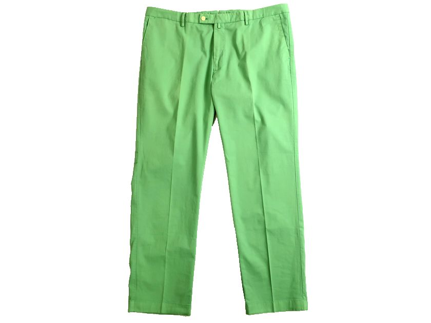 HACKETT LONDON ハケット ロンドン SANDERSON TLRD CHINO コットン ストレッチ チノパンツ HM210841 定1.8万 ライトグリーン 40R-01 42R-02▲011▼20909k07