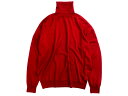 JEANPAULKNOTT ジャンポールノット TURTLE NECK SWEATER HIGH GAUGE KNIT CLASSIC ウール シルク混 タート...
