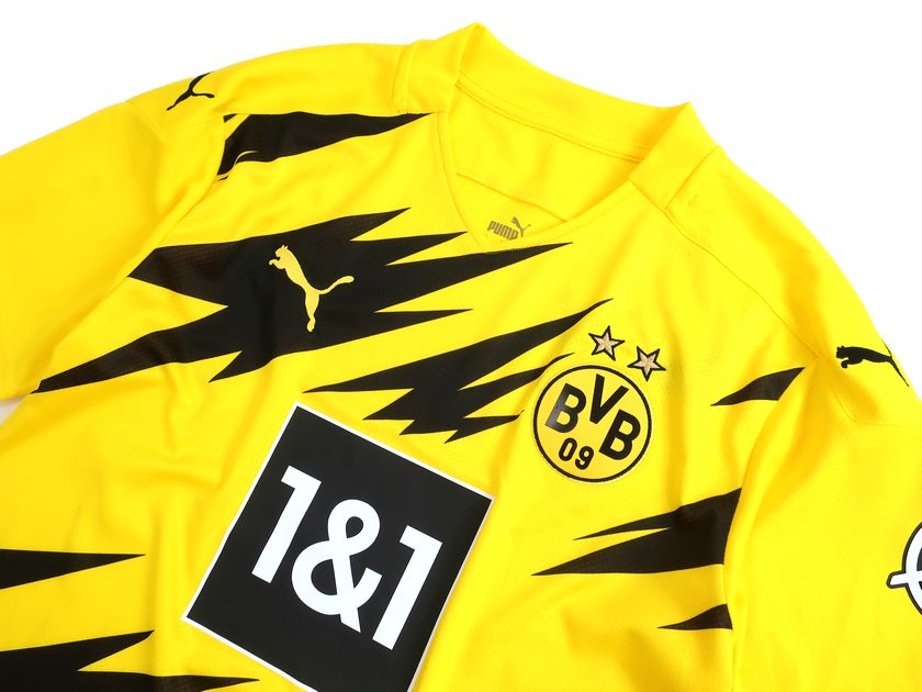 PUMA プーマ ボルシア・ドルトムント BVB 吸湿速乾 サッカー フットサル 半袖 ホーム レプリカ シャツ ユニフォーム 757156 定1万 イエロー M ▲010▼21021k10格安セール サッカー 用品 セール