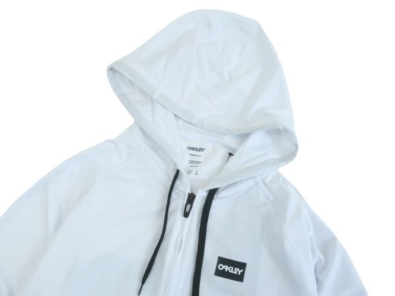 【中古】【新古品・未使用品】OAKLEY オークリー スカル PERFORMANCE FIT RASH HOODY 11.0 日本限定 バードプリント ハイパワーストレッチ フルジップ フーディ ラッシュガード FOA402470 ホワイト M-01 L-02 XL-03 ▲022▼21226k05