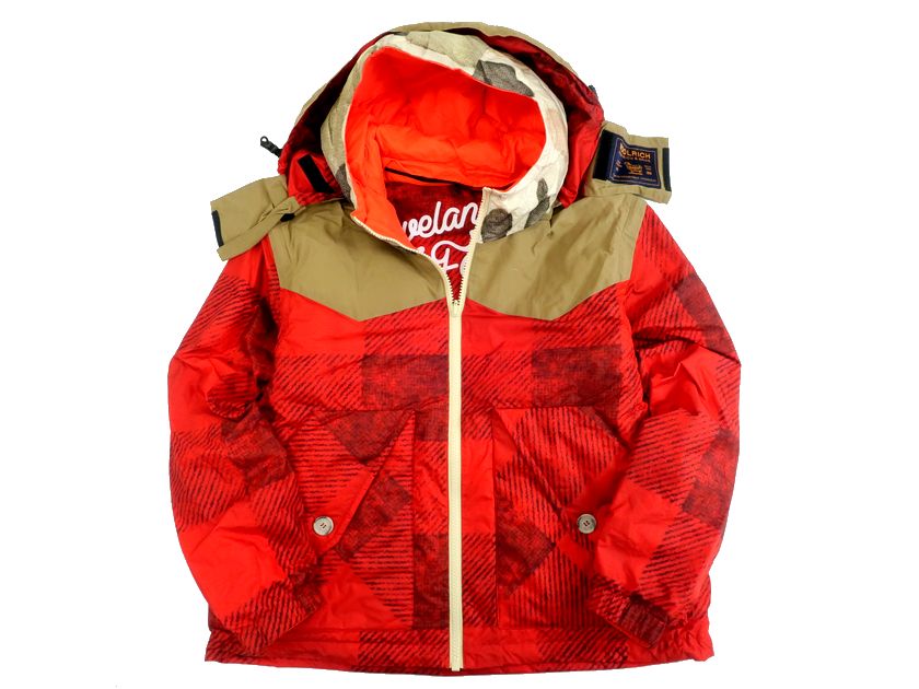 WOOLRICH ウールリッチ イタリア製 LOVELAND LW DOWN PRINTED 3WAY リバーシブル ラブランド ダウン カモプリント ジャケット WOCPS2841 定13.2万 カーキ レッド オレンジ M ▲200▼21227k01