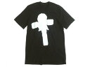 JULIUS ユリウス 7 日本製 PRINT T-SHIRT ver.2 コンテンポラリーアート シルエットプリント Tシャツ カットソー 697CPM2 定1.8万 ブラック 2-01 3-02 ▲042▼30117k06