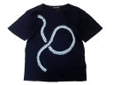 suzusan XYT { Shot Sleeve T-Shirt Makinui Shibori 