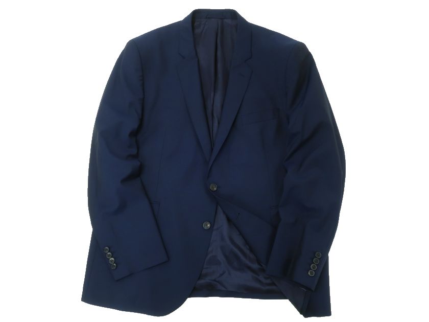 HACKETT LONDON ハケット ロンドン B&T LTWEIGHT WOOL JKT ライトウェイトウール 2B テーラードジャケット ブレザー HM470106 定6.6万 ブライトネイビー 48R-01 50R-02 52R-03 54R-04 ▲042▼30207k08