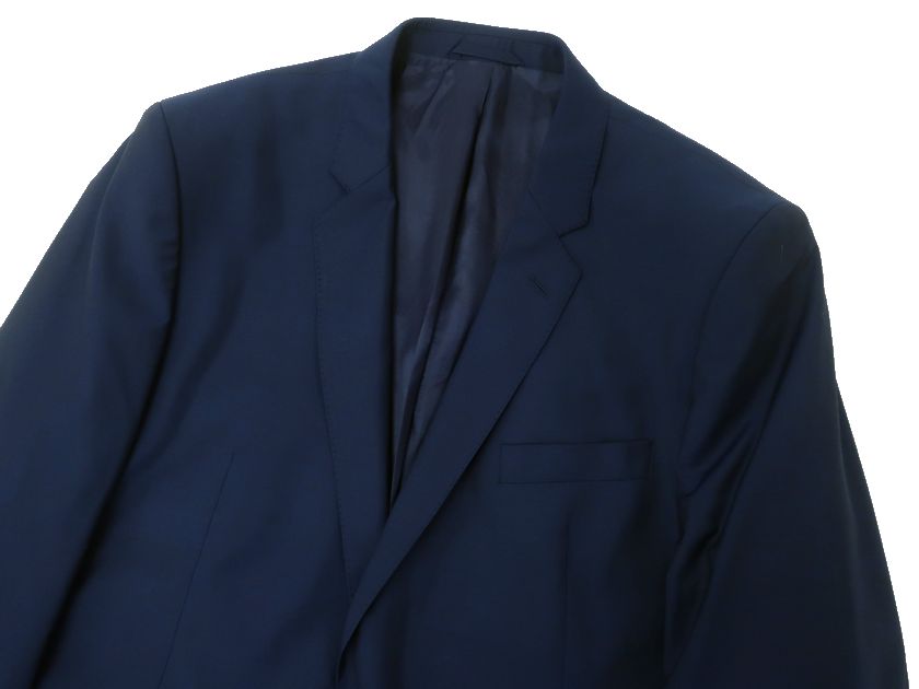 HACKETT LONDON ハケット ロンドン B&T LTWEIGHT WOOL JKT ライトウェイトウール 2B テーラードジャケット ブレザー HM470106 定6.6万 ブライトネイビー 48R-01 50R-02 52R-03 54R-04 ▲042▼30207k08