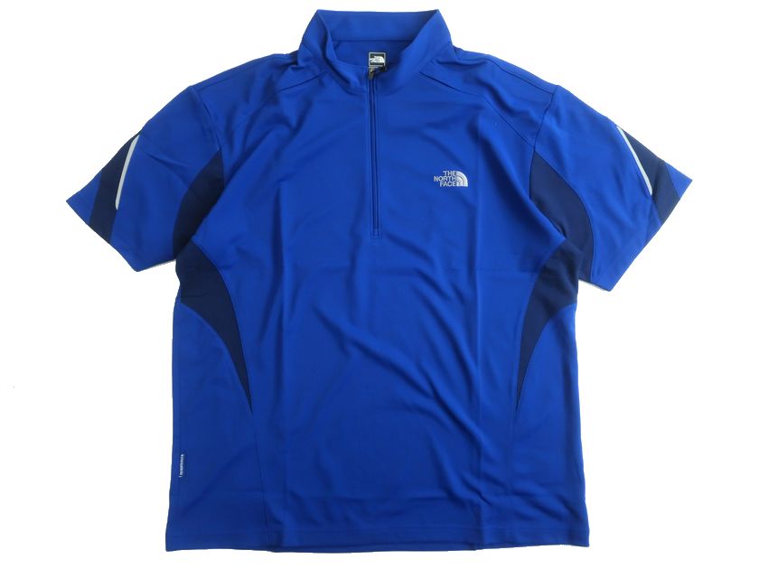 THE NORTH FACE ノースフェイス Activesensor メッシュ切替 ハーフジップ プルオーバーシャツ カットソー ウェア NFK55908 ブルー 105(XL)▲022▼30426k16 1