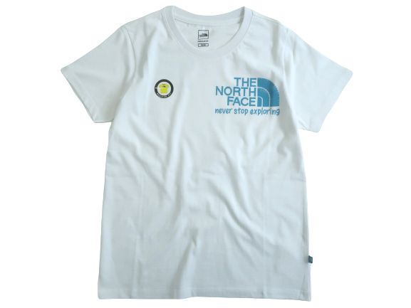 THE NORTH FACE ノースフェイス REGULAR FIT ステッチ フォームプリント コットン クルーネック Tシャツ カットソー NFK59900 ホワイト 80 XXS -01 85 XS -02 022 30427k06