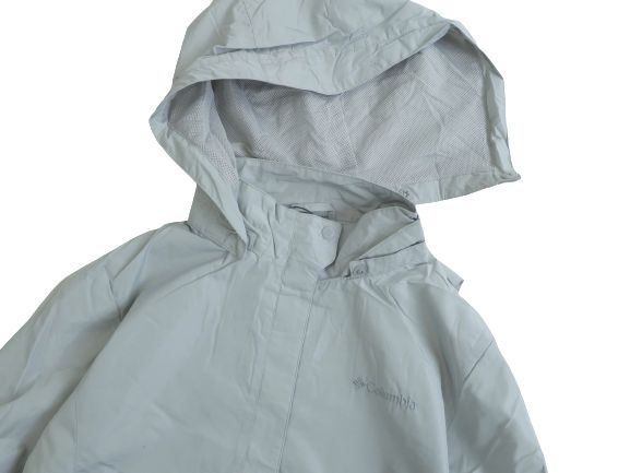 Columbia Sportswear コロンビア OMNI-WIND 裏地メッシュ フード付 ジップアップジャケット ブルゾン アウトドアウェア レディース C11YLC010 グレー 105(XL)▲031▼30508k02