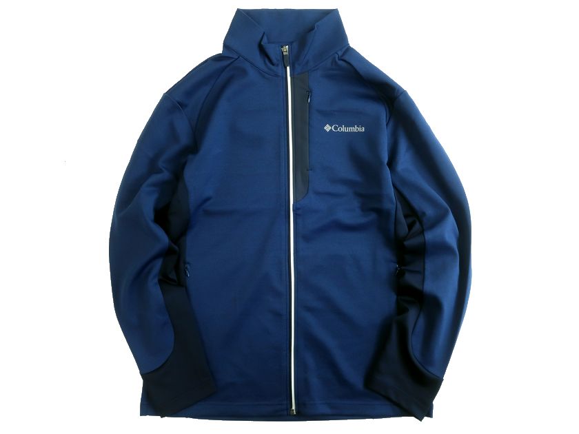 コロンビア Columbia Sportswear コロンビア creora 切替 ストレッチ ジップアップ トラックジャケット アウトドアウェア CX2YMK320 ネイビー 105(XL)-01 120(4XL)-02▲021▼30515k05