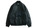 Schott N.Y.C. ショット FULL LEATHER STADIUM JACKET フルレザー スタジアムジャケット スタジャン 3121032 定価7.9万 ブラック M-01 L-02 XL-03▲216▼30526k04