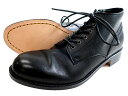 PADRONE パドローネ 日本製 マッケイ製法 本革 牛革 BAGGIO CHUKKA BOOTS WITH SIDE ZIP バッジオ サイドジップ レザーチャッカブーツ PU7358-1205-13D 定価3.3万 ブラック 39-01 40-02 41-03 42-04▲050▼30605k10