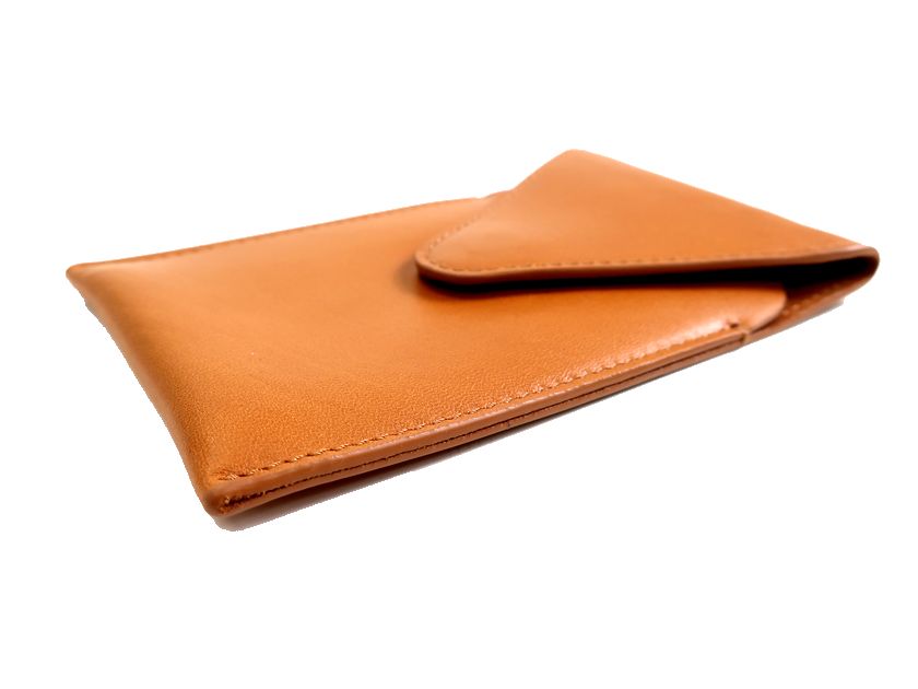 MODERN WEAVING モダンウィービング USA製 LONG POCKET ENVELOPE WALLET + BELT ATTACHE 本革 ラムレザー 封筒型 ベルトバッグ ポーチ ポシェット MW183 定価2.2万 Honey▲020▼30627k04