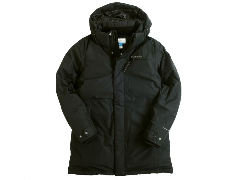 Columbia Sportswear コロンビア OMNI-HEAT フード付 裏地ナイロン ジップアップ ダウンコート ジャケット レディース C14YLG305 ブラック 85(XS)-01 90(S)-02▲031▼30719k08