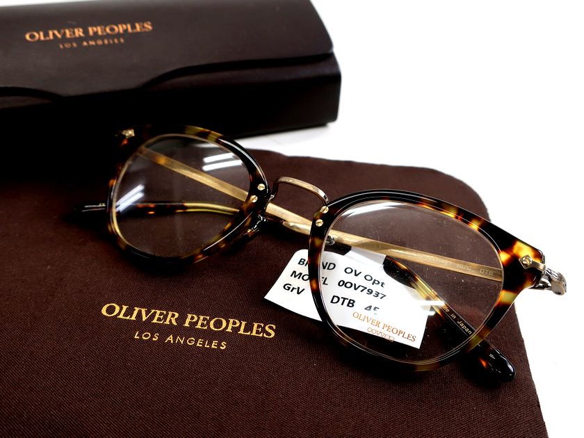 OLIVER PEOPLES オリバーピープルズ 日本制 507C メタルコンビネーションフレーム ボストン ウェリントン サングラス 眼鏡 アイウェア V7937 定価3.6萬(wàn) ブラウン ゴールド 45□24-142▲135▼30811k10