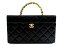 Ţ CHANEL ͥ ե Vanity Case ɥ ޡ 쥶 ޥȥå Х˥ƥ Хå Ȣ ƻ ֥å00030907k02_g