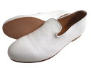 ARCOLLETTA PADRONE アルコレッタ パドローネ 日本製 本革 COW LEATHERR SLIP-ON カウレザー スリッポン レザーシューズ 革靴 AP8185-2218-18A 定価2万 ホワイト 41▲050▼31019k07(4)