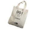 THE NORTH FACE ノースフェイス TOTE BAG(DAILING CODE) BUSAN コットンキャンバス プリント トートバッグ NEI2PG50 ナチュラル ONE▲007▼40105k05