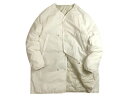 nanamica ナナミカ Reversible Down Coat リバーシブル ダウンコート SUBF352 定価4.6万 ナチュラル M-01 L-02▲098▼40306k05