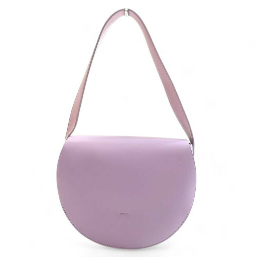YAHKI ヤーキ ハーフムーン フラップ ハンドバッグ 鞄 定価1.3万 ラベンダー▲030▼50123k10 YAHKI ヤーキ ハーフムーン フラップ ハンドバッグ 鞄 定価1.3万 ラベンダー▲030▼50123k10