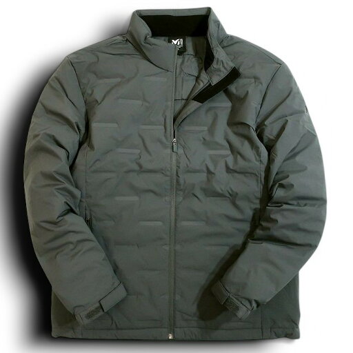 MILLET ミレー 軽量 圧着加工 ジップアップ ダウンジャケット MUSWD426C4 グレー 105▲080▼50220k07 MILLET ミレー 軽量 圧着加工 ジップアップ ダウンジャケット MUSWD426C4 グレー 105▲080▼50220k07