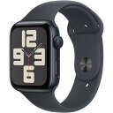 Apple Watch SE (Gen 2) GPSモデル MXEK3J/A 第二世代 アップル ウォッチ Midnight Aluminum Case Sport Band A2723 定価4.2万 ミッドナイト 44mm▲250▼50516k01(2)