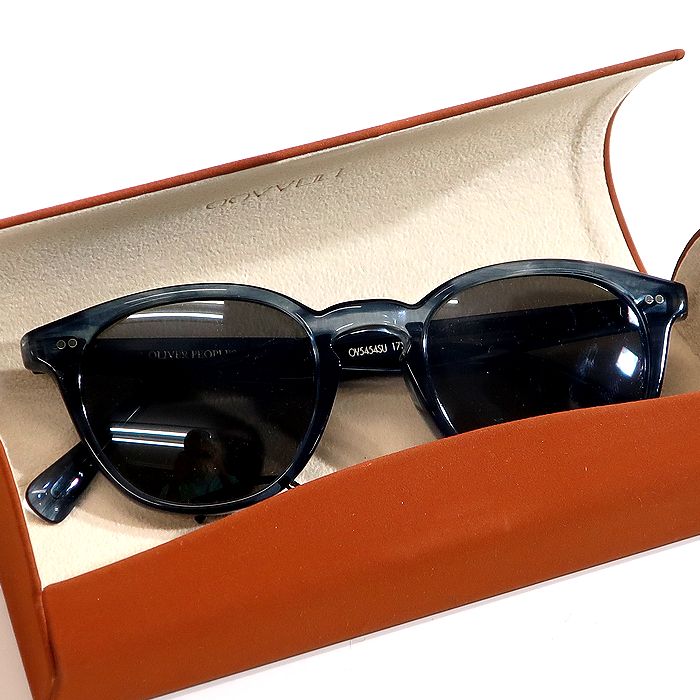 OLIVER PEOPLES オリバーピープルズ イタリア制 Desmon Sun Vintage Glass 偏光レンズ サングラス メガネ 眼鏡 アイウェア OV5454SU 定価5.2萬 クリアブルー 48□21 145▲150▼50519k01