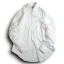 【中古】【新古品・未使用品】CAMISAS MANOLO カミサスマノロ WHITE/WHITE STRIPES NORMAL SHIRT ストライプ ノーマル シャツ 23020603 定価4.5万 ホワイト 44-01 46-02 48-03 50-04▲180▼50530k05