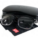 【中古】【新古品・未使用品】Ray Ban レイバン STEVE コンビネーションフレーム ウェリントンシェイプ 眼鏡 メガネ サングラス RB4487-V-F...