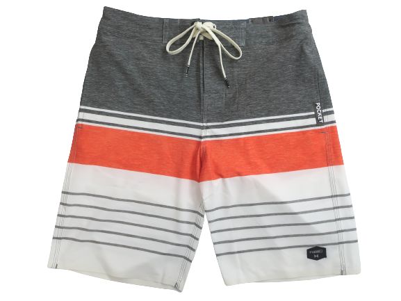 roial ロイアル ACTIVE BORDER BOARDSHORT アクティブ ボーダー ストレッチ ボードショーツ サーフパンツ 水着 BS106 ブラック 28 30 32▲007▼20525k25