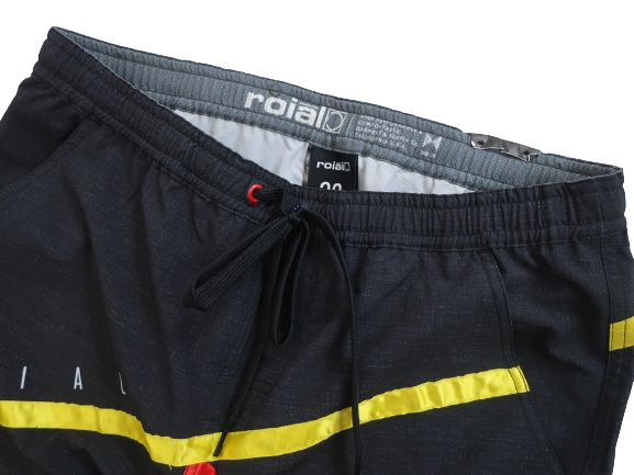 roial ロイアル レトロサーフトランクス ストレッチ ボードショーツ サーフパンツ 水着 BS131 ブラック 28 30 32▲007▼20526k03