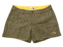 THE NORTH FACE ノースフェイス レディース Harris Tweed ハリスツイード SHORTS ツイード ショーツ ショートパンツ NYS6NF81 ブラウン 64-01 70-02▲047▼30417y02