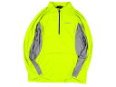 Karrimor カリマー ハーフジップ プルオーバー ストレッチシャツ インナーウェア 1KATSM6515 ライムグリーン 100-01 105-02▲010▼30927t07