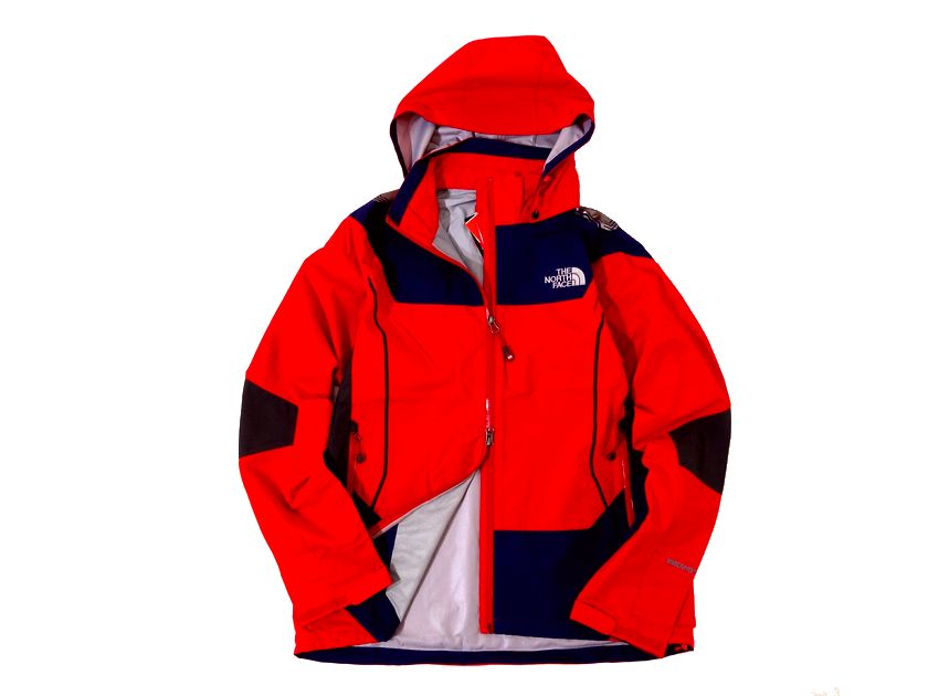 THE NORTH FACE ザ ノースフェイス SUMMIT SERIES WIND STOPPER 撥水 防風 フード付 ナイロン ダブルジップジャケット ブルゾン NFG13D00 レッド パープル 105(XL)▲052▼30512t04