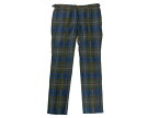 HACKETT LONDON ハケット WOOL PLAID ウール100％ チェック柄 スラックスパンツ HM211515 定3.6万 グレー ネイビー 40-01 42-02▲010▼30706t01