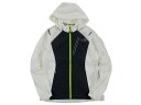 【中古】【新古品・未使用品】THE NORTH FACE ザ ノースフェイス DYNAMIC ACT JACKET パッカブル フード付 リフレクト ジップアップジャケット NFJ4KH00 定2.1万 ホワイト 90(S)▲047▼30501h06