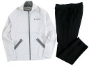 Columbia Sportswear コロンビア スポーツウェア アウトドアウェア フルジップ ジャケット パンツ トラックスーツ セットアップ トレーニングウェア YLC013 レディース ホワイト×ブラック 75(XXXS)-01 80(XXS)-02 85(XS)-03 90(S)-04▲031▼30509h04