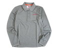 Columbia Sportswear コロンビア スポーツウェア 吸水速乾×体温調節 長袖 ポロシャツ カットソー レディース YLG004 グレー×ピンク ...