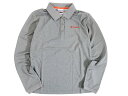 Columbia Sportswear コロンビア スポーツウェア 吸水速乾×体温調節 長袖 ポロシャツ カットソー レディース YLG004 グレー×オレンジ...