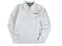 Columbia Sportswear コロンビア スポーツウェア 吸水速乾×体温調節 長袖 ポロシャツ カットソー レディース YLG004 ホワイト×グリー...