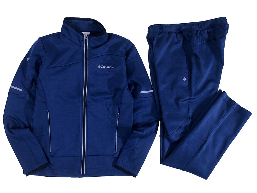 Columbia Sportswear コロンビア スポーツウェア 新品 ベーシックデザイン ジャケット パンツ トラックスーツ セットアップ トレーニン..